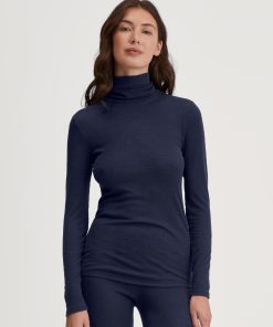 calida true confidence ullundertøy evening blue blå