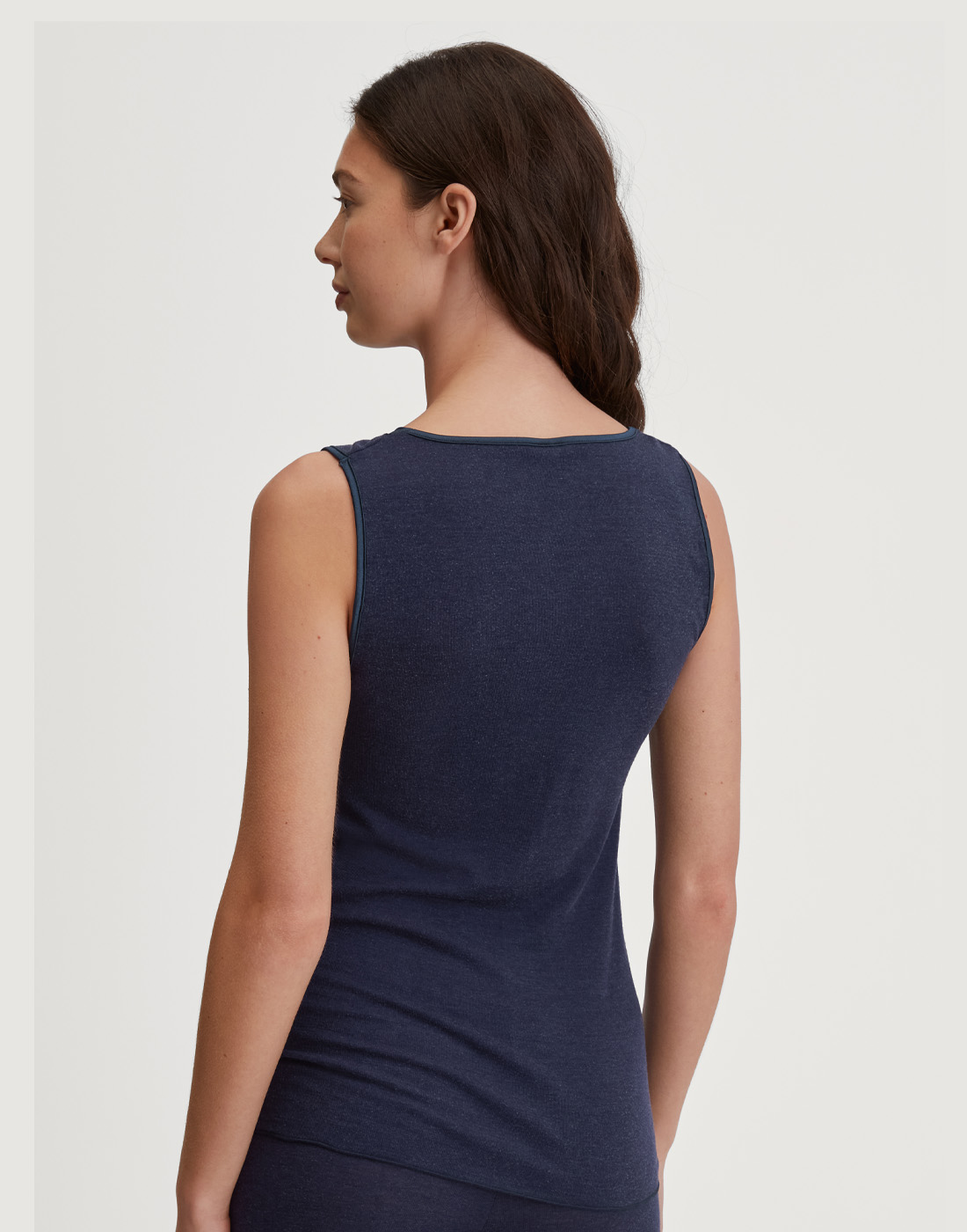 calida true confidence ullundertøy evening blue blå