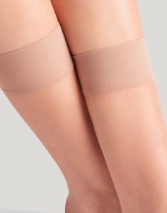 falke shelina nylonsokk beige brasil