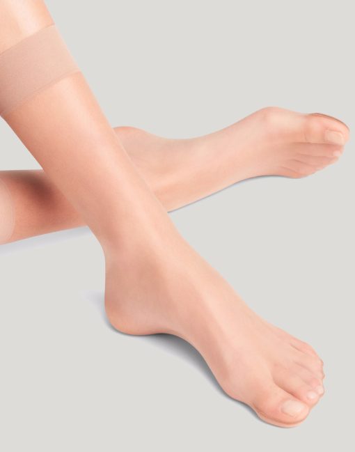 falke shelina nylonsokk beige brasil