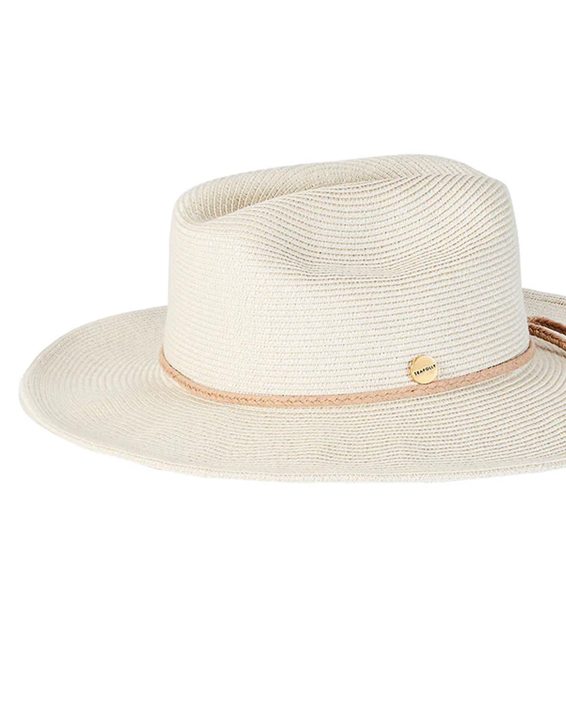 seafolly shadylady solhatt natur hvit