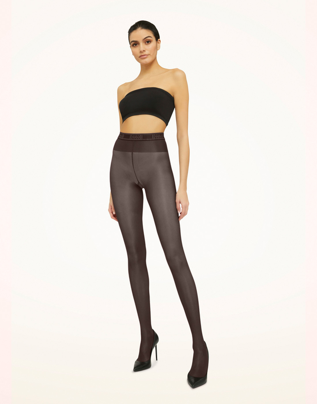wolford neon 40 comfort tights cacao