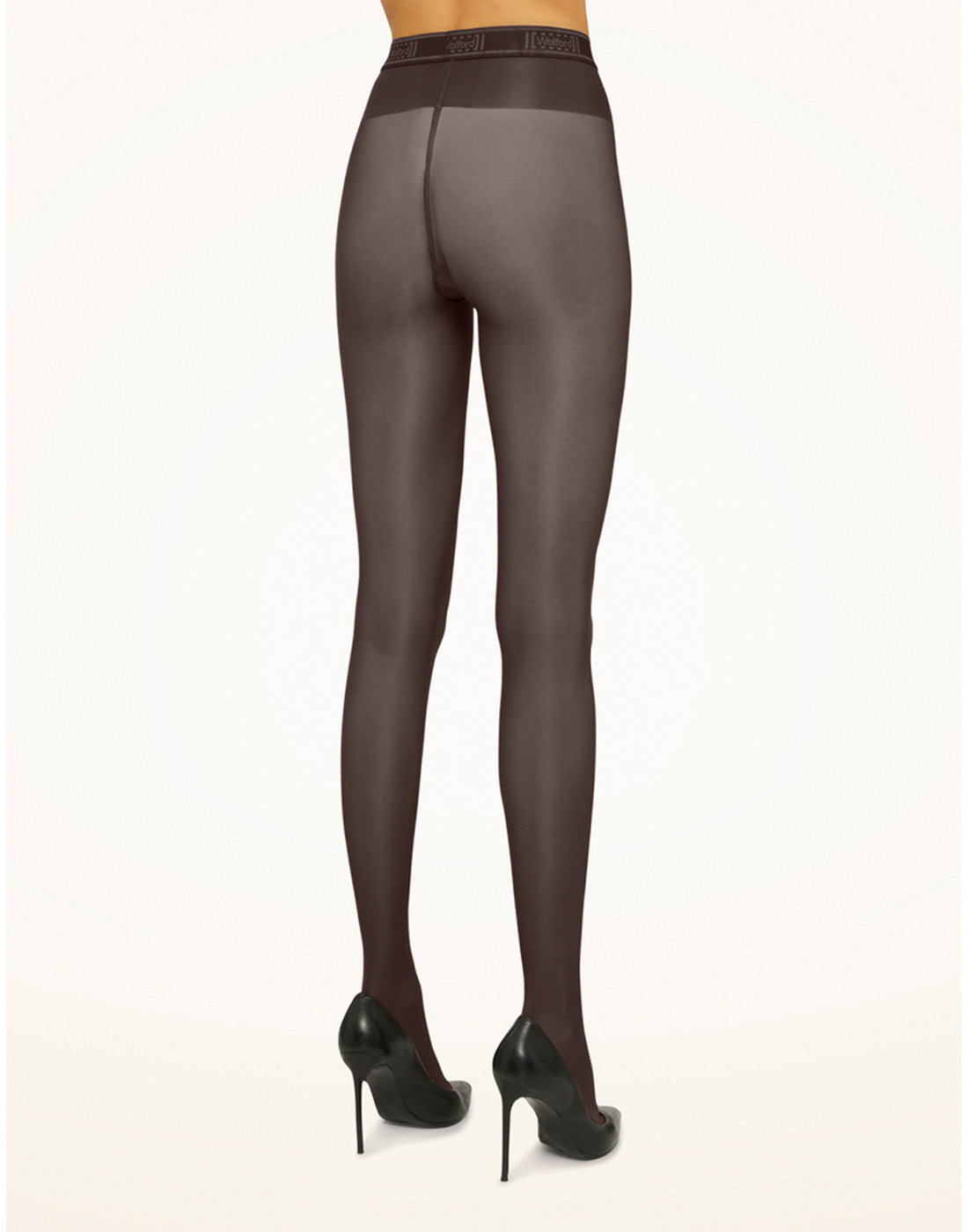 wolford neon 40 comfort tights cacao