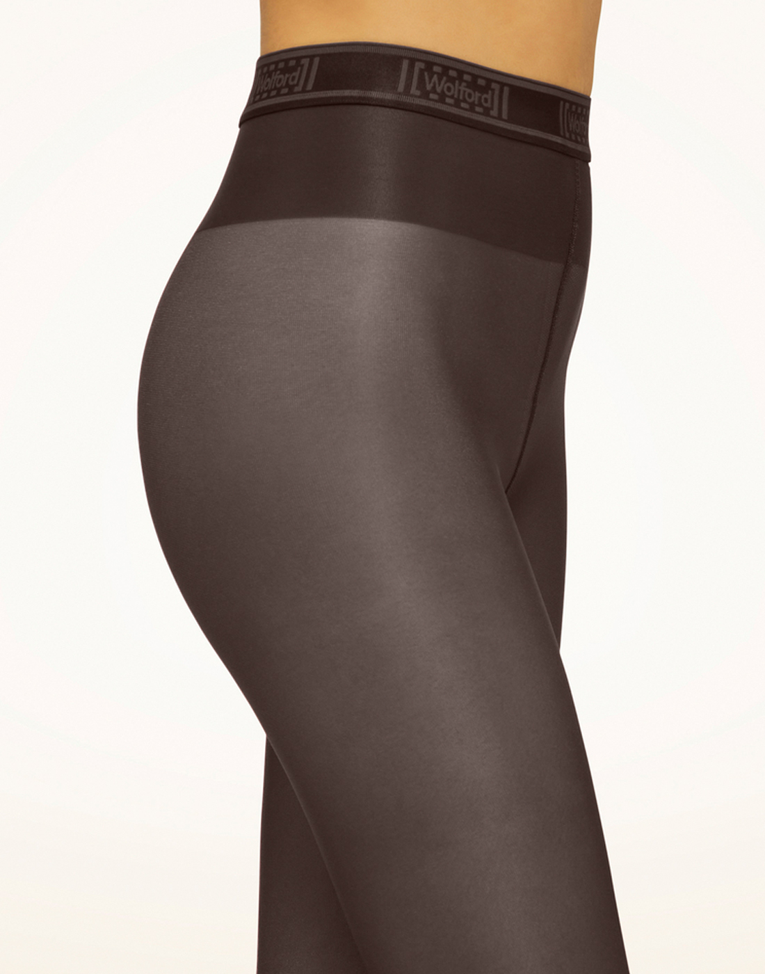 wolford neon 40 comfort tights cacao