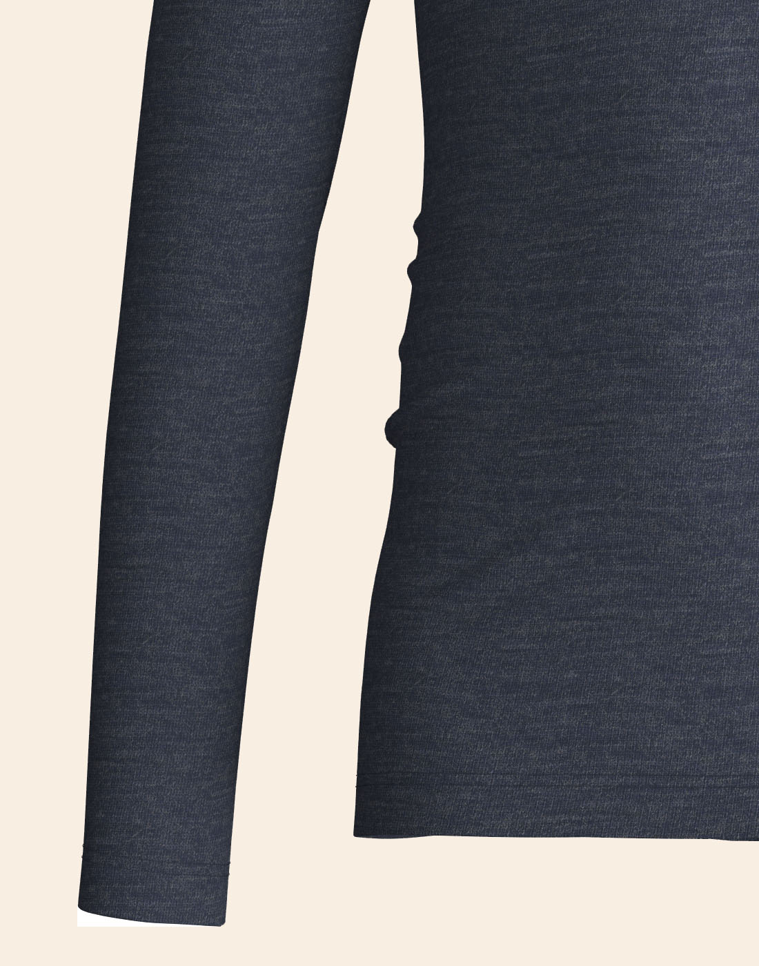 ullundertøy langermet trøye herre dark sapphire