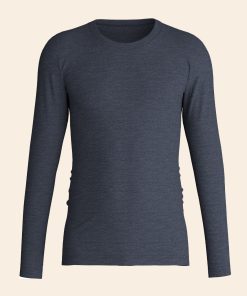 ullundertøy langermet trøye herre dark sapphire
