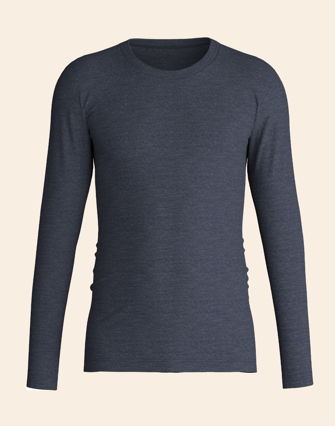 ullundertøy langermet trøye herre dark sapphire