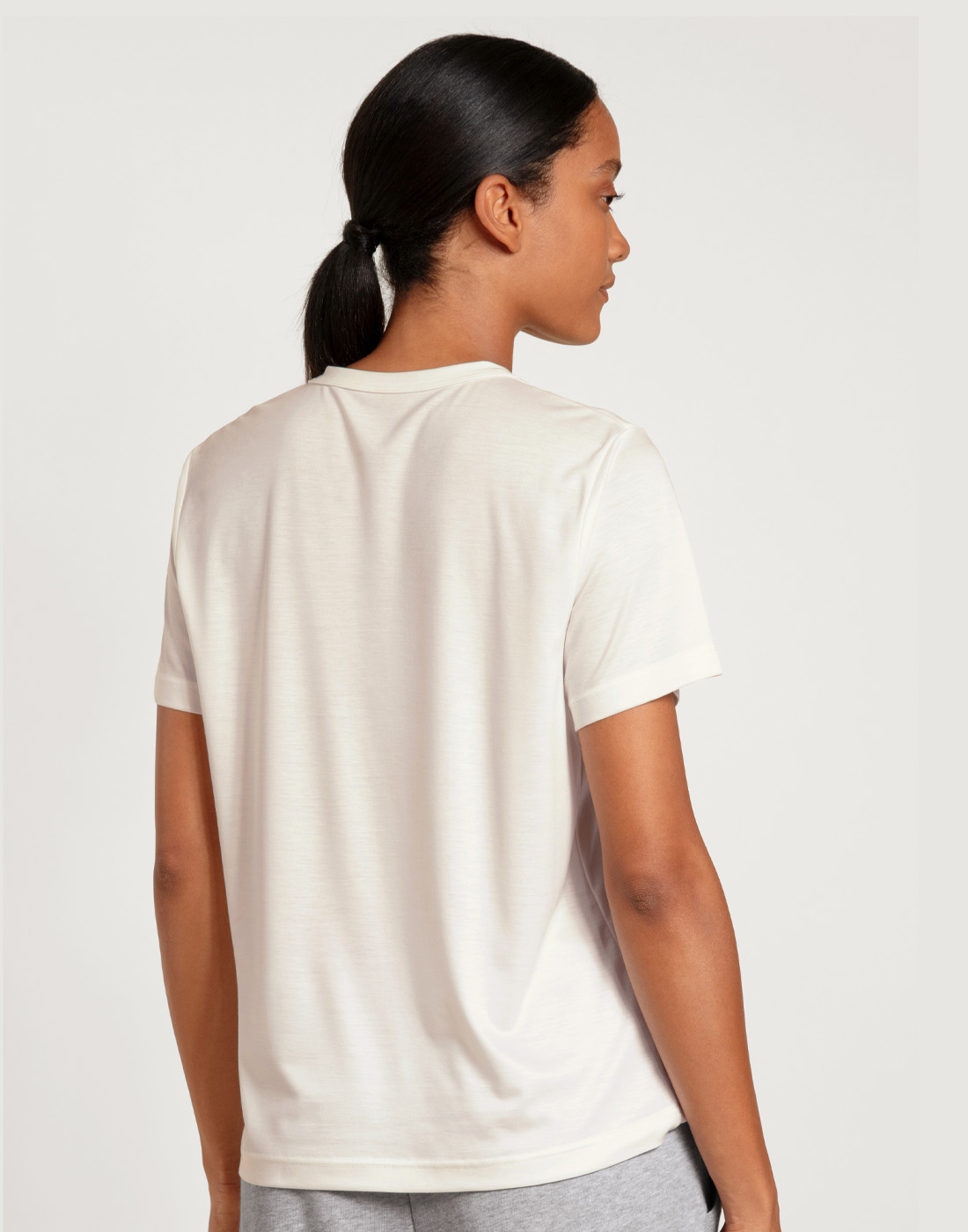 calida lounge t-skjorte hvit