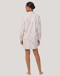 ralph lauren nattskjorte paisley rosa