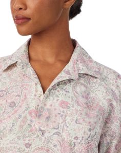 ralph lauren nattskjorte paisley rosa