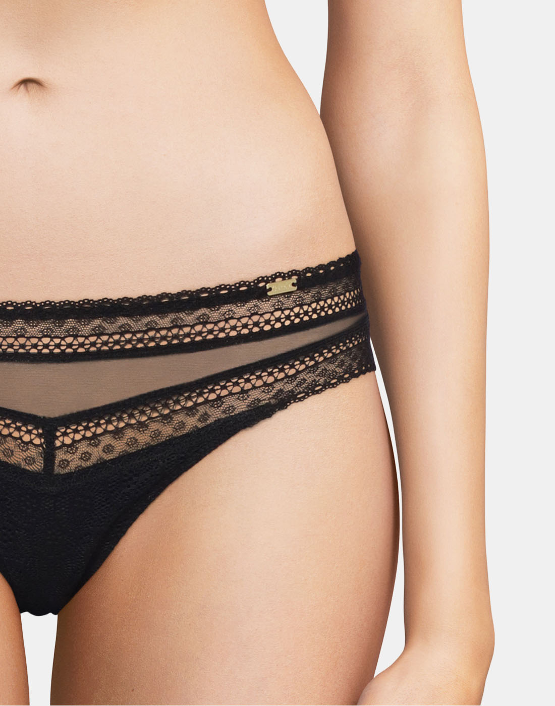 Chantelle festivite truse black