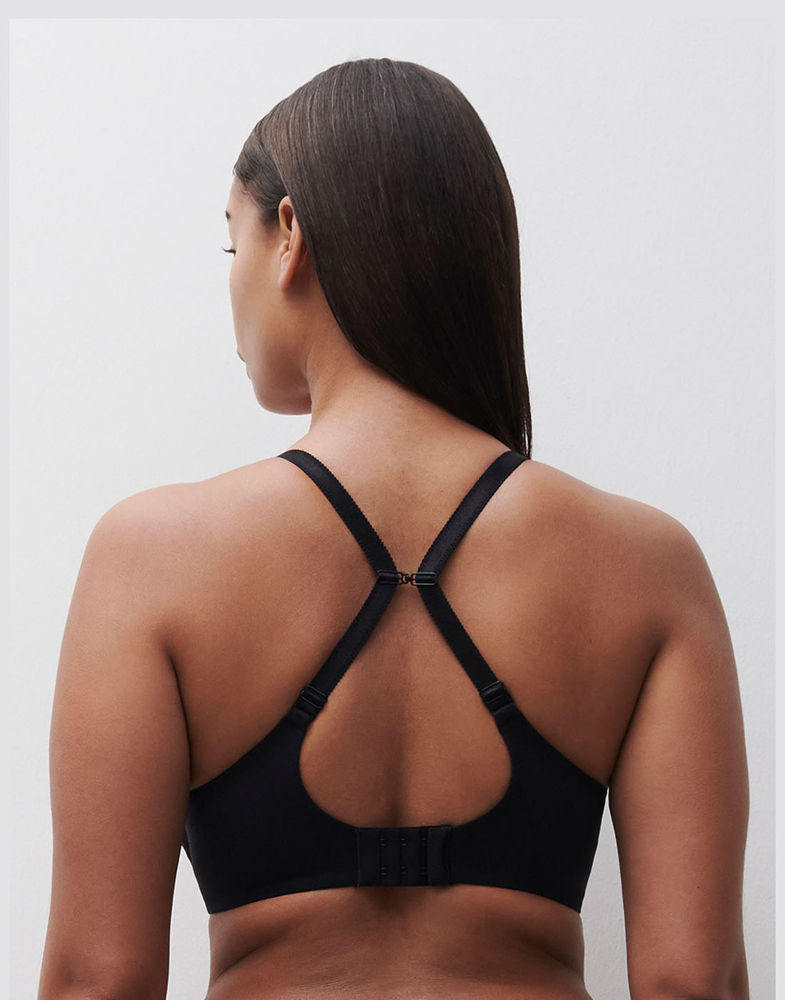 Chantelle norah chic t-skjorte bh black