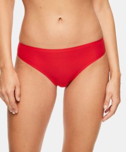 Chantelle soft stretch string poppy red