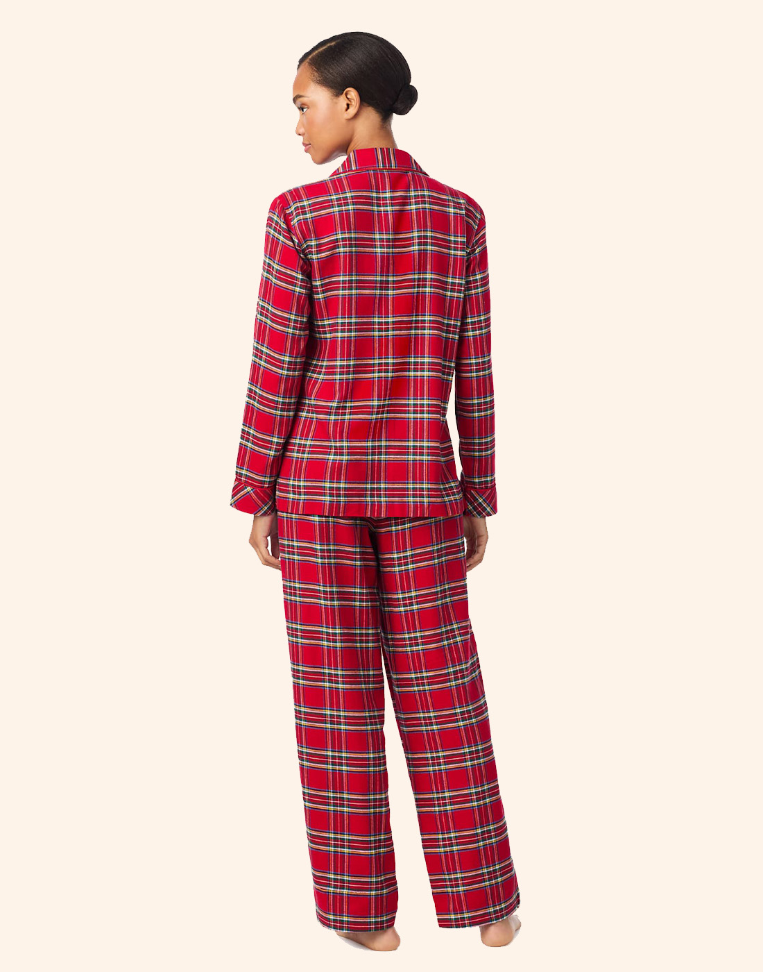 ralph lauren pysjamas red plaid ruter