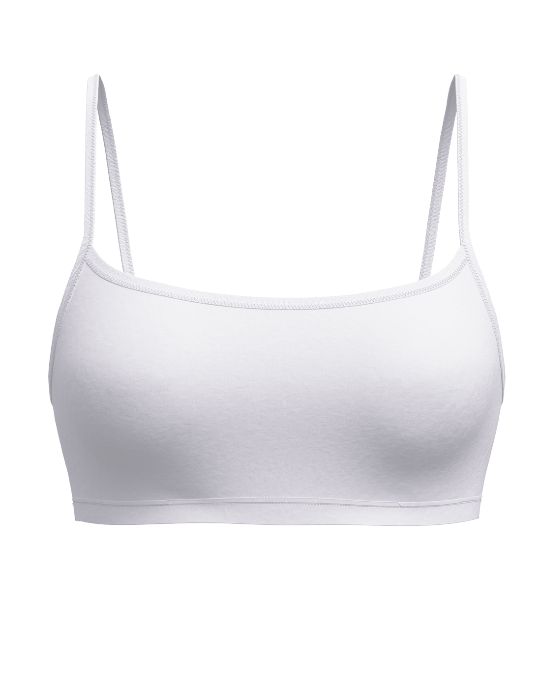 calida sleek skin bh topp hvit