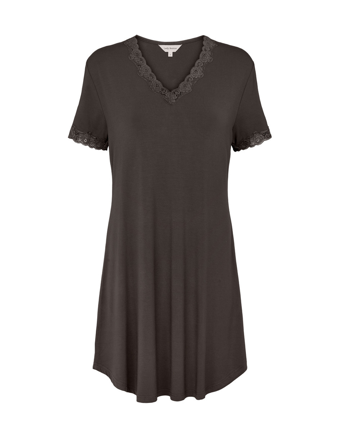 lady avenue bambus nattkjole brun