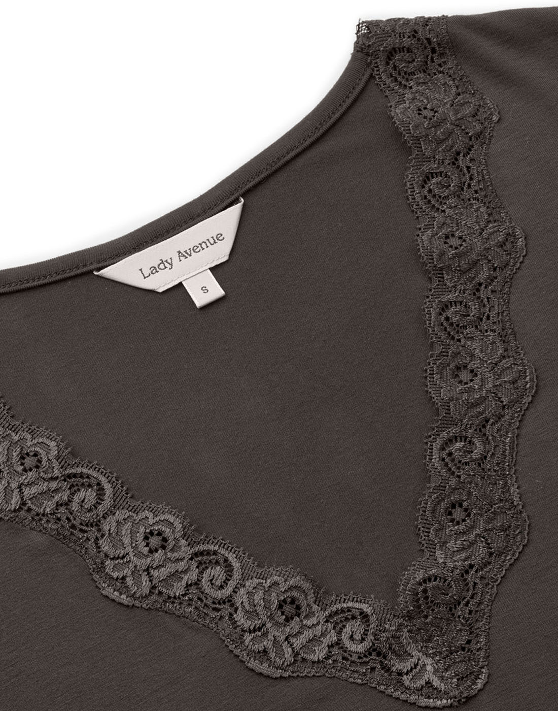 lady avenue bambus nattkjole brun