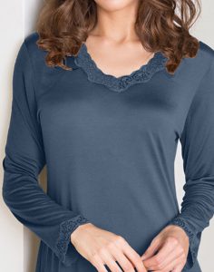 lady avenue pure silk turbulence nattkjole