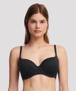 Chantelle norah comfort t-skjorte bh black