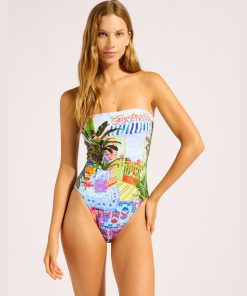 seafolly la boca badedrakt bandeau
