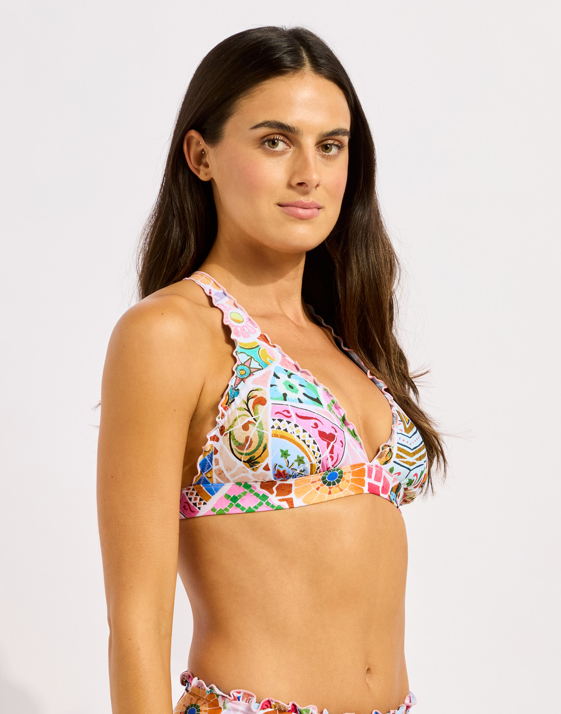 seafolly beach boheme bikinitopp trekant
