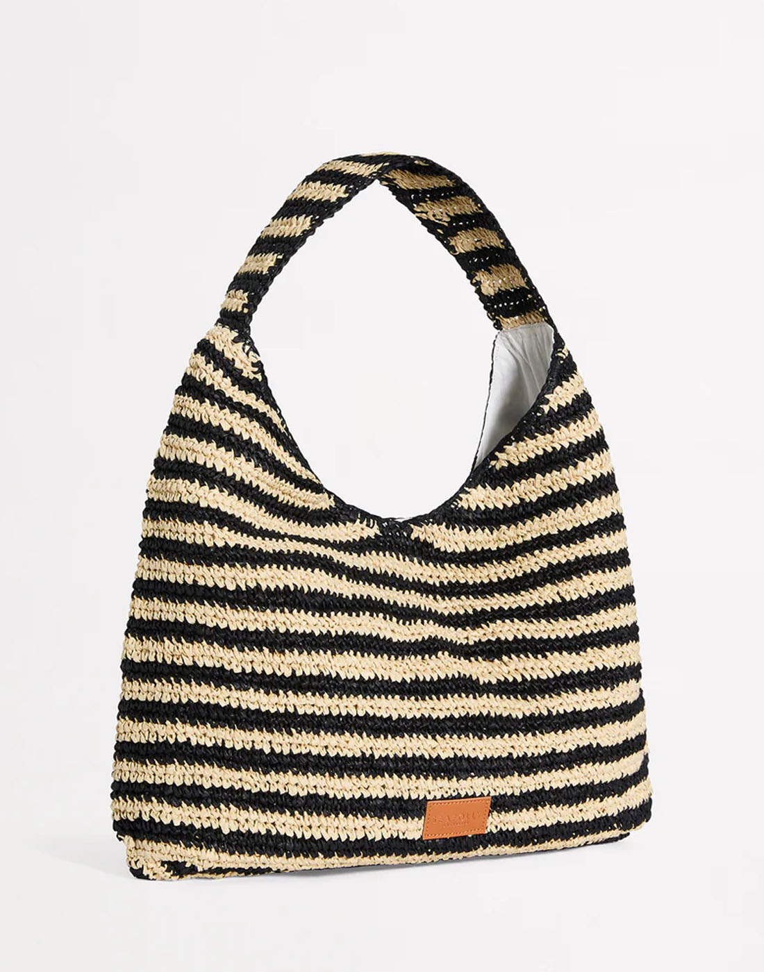 seafolly carried away tote bag natur svart