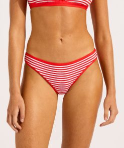 seafolly clubhouse bikinitruse flame rød