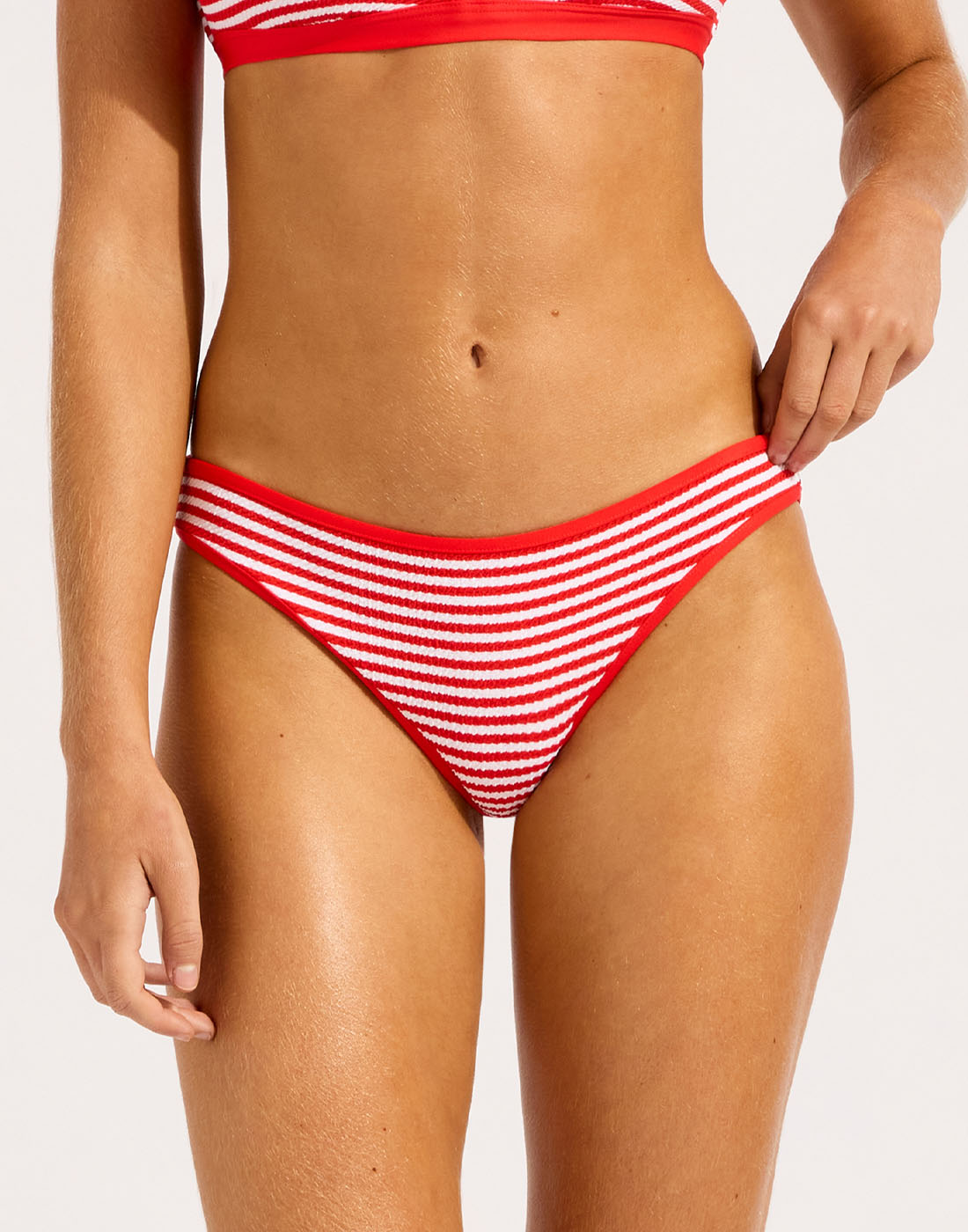 seafolly clubhouse bikinitruse flame rød