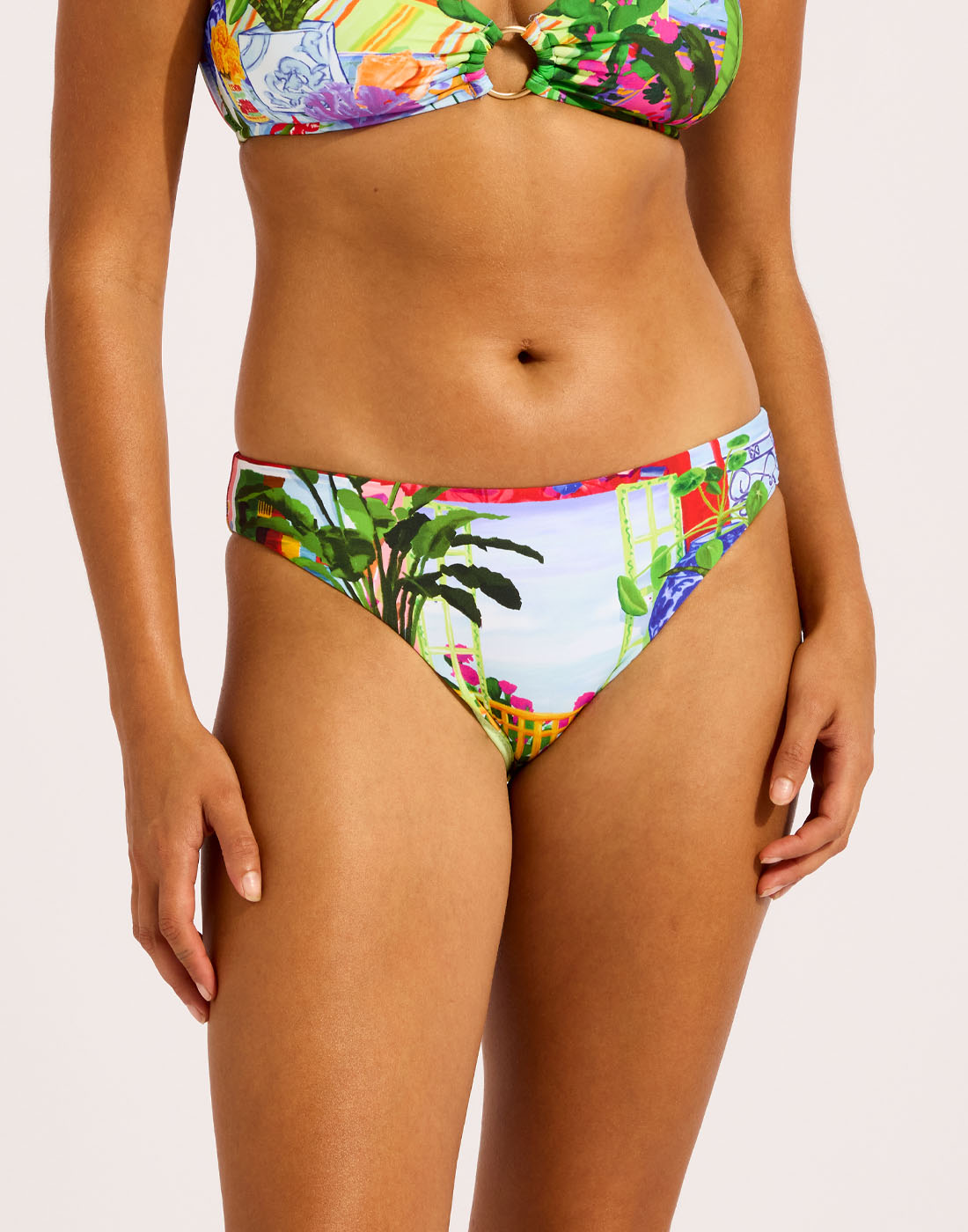seafolly la boca bikinitruse hipster