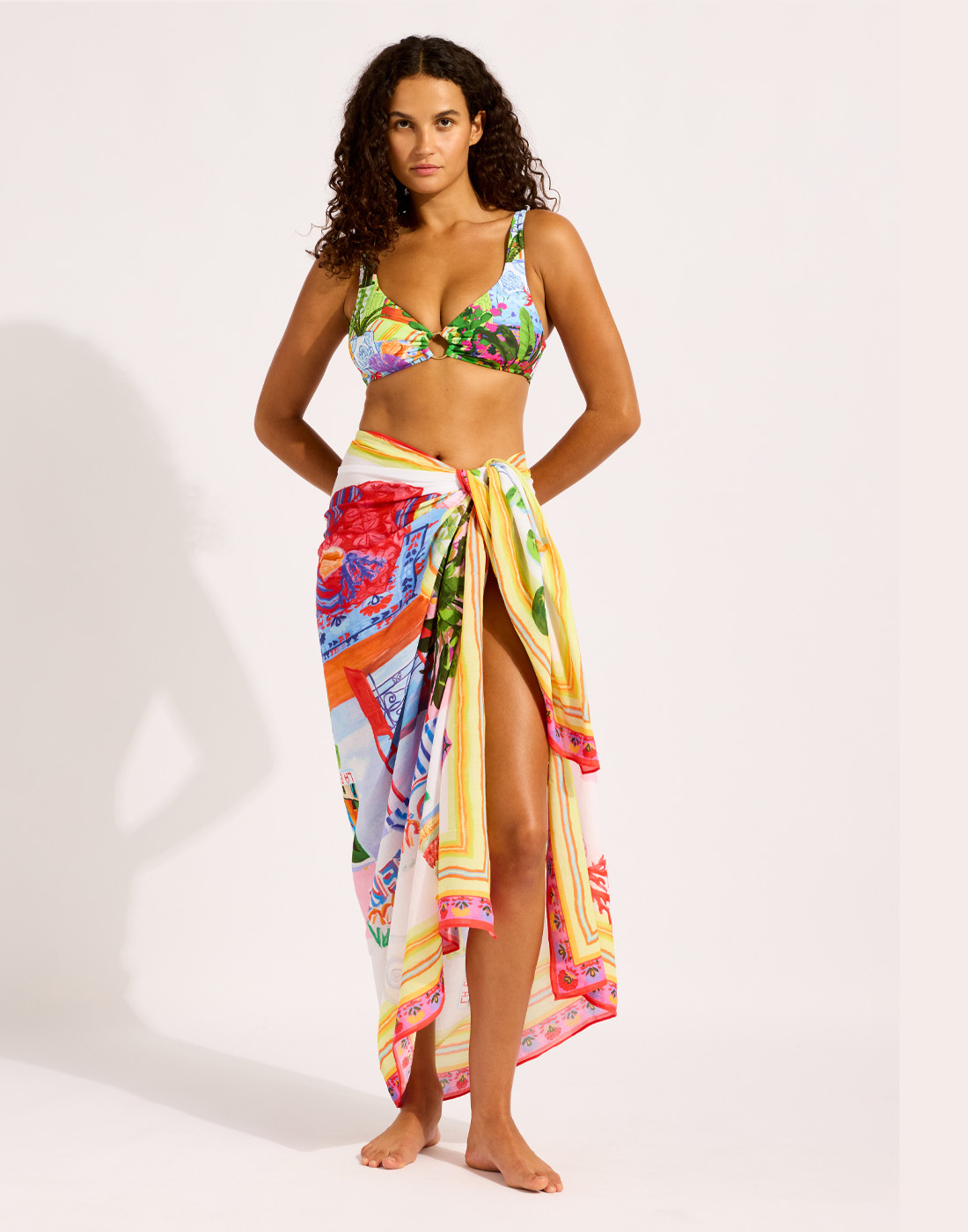 seafolly la boca sarong mønster
