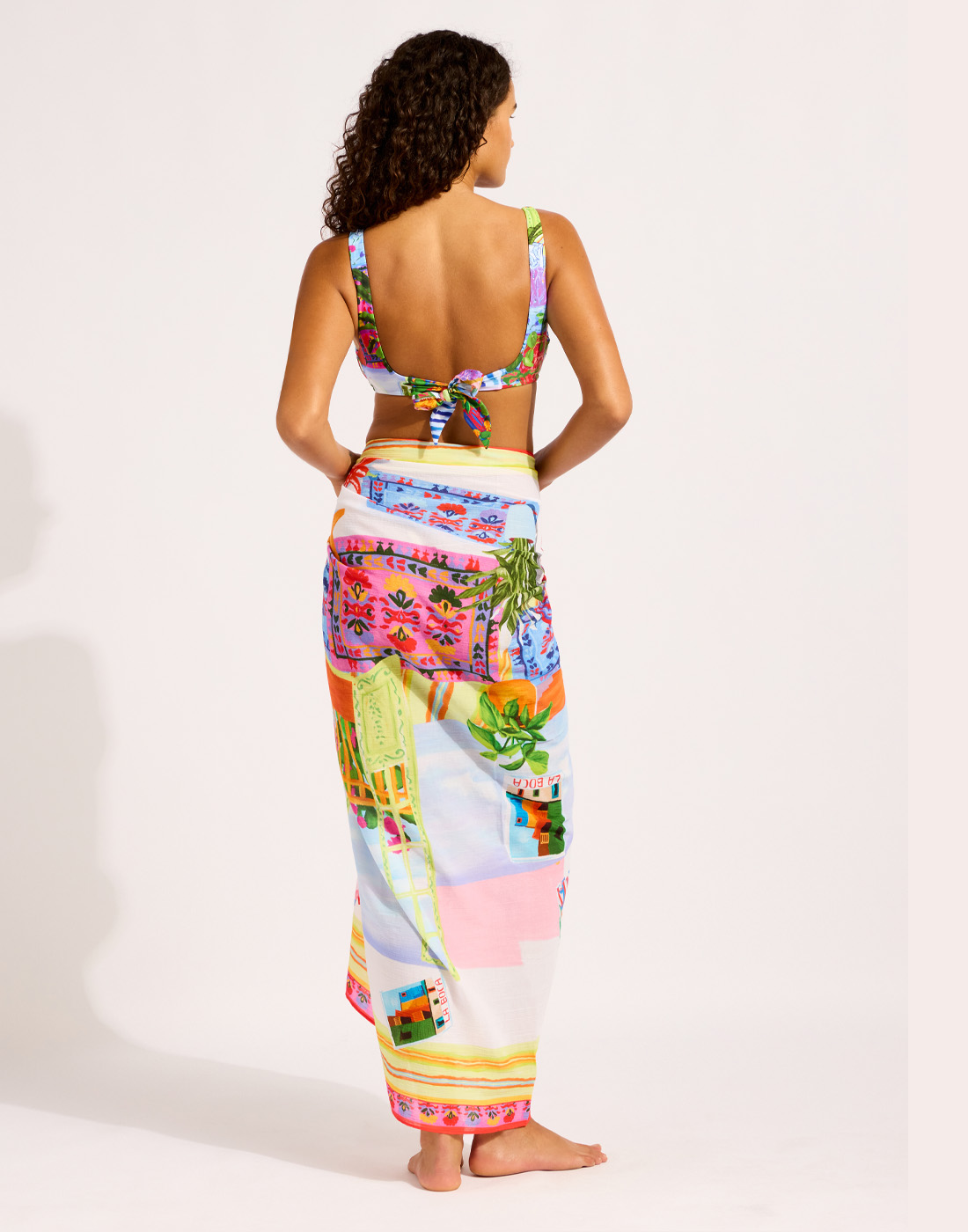seafolly la boca sarong mønster