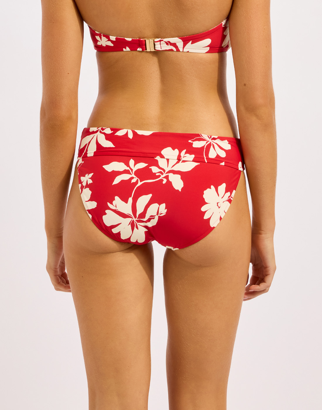 seafolly mayflower bikintruse twistband rød