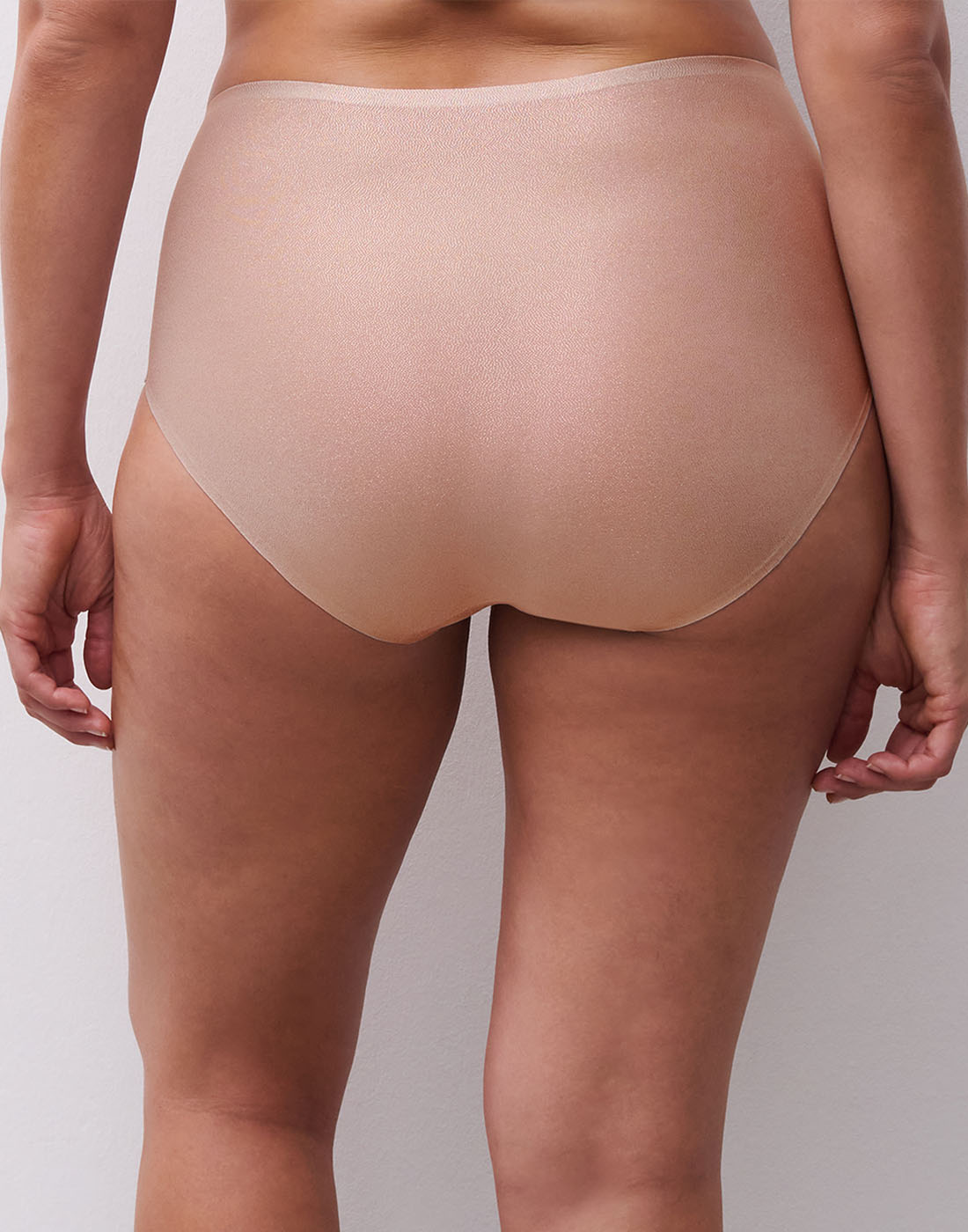 Chantelle soft stretch høy truse golden glow