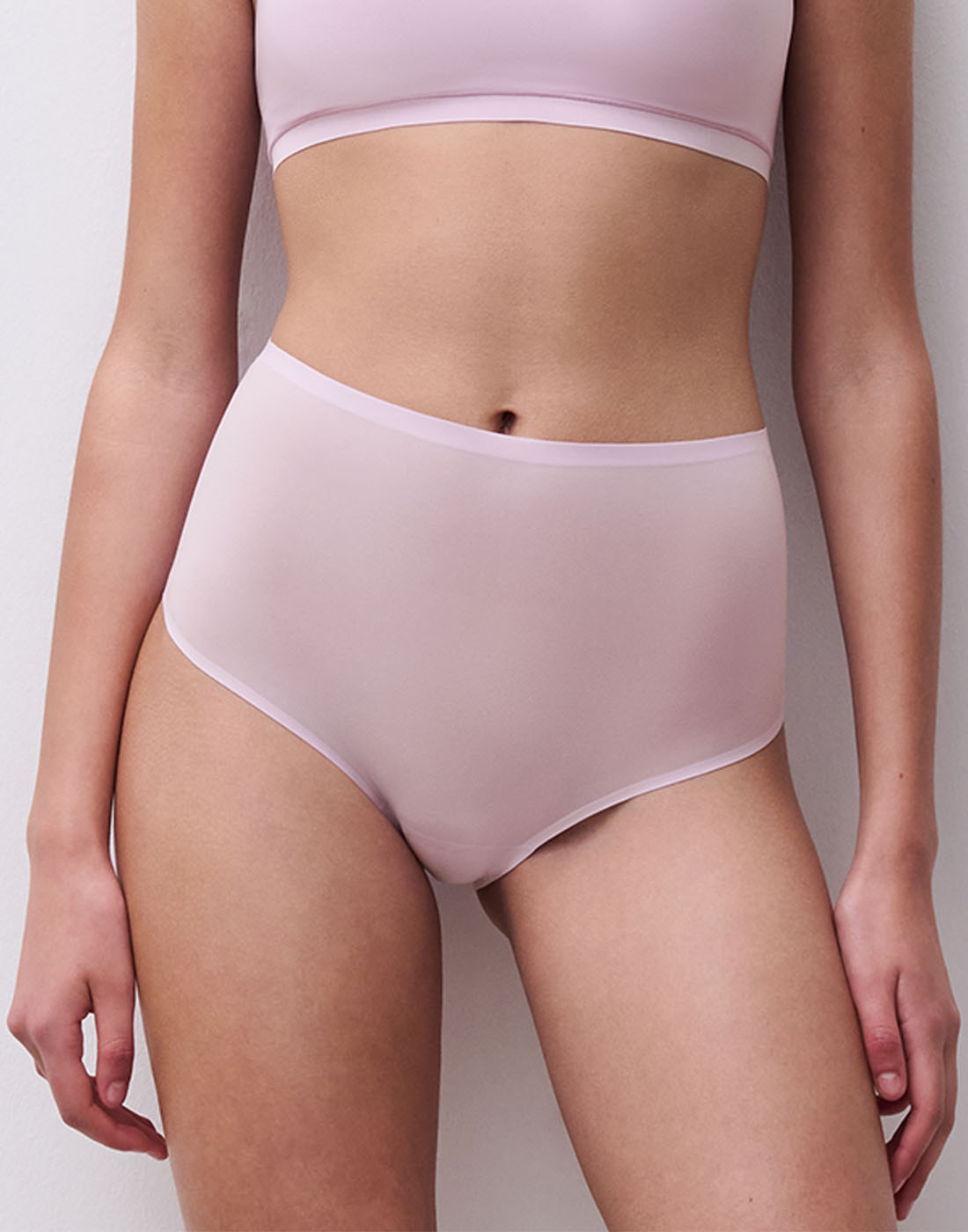 Chantelle soft stretch høy truse lilac