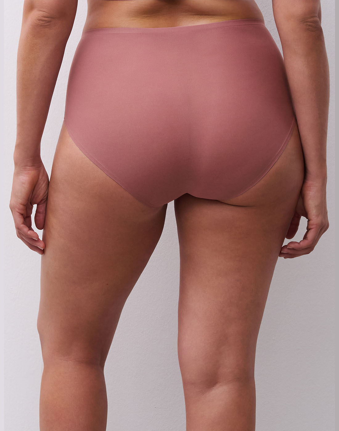 Chantelle soft stretch høy truse rose des bois