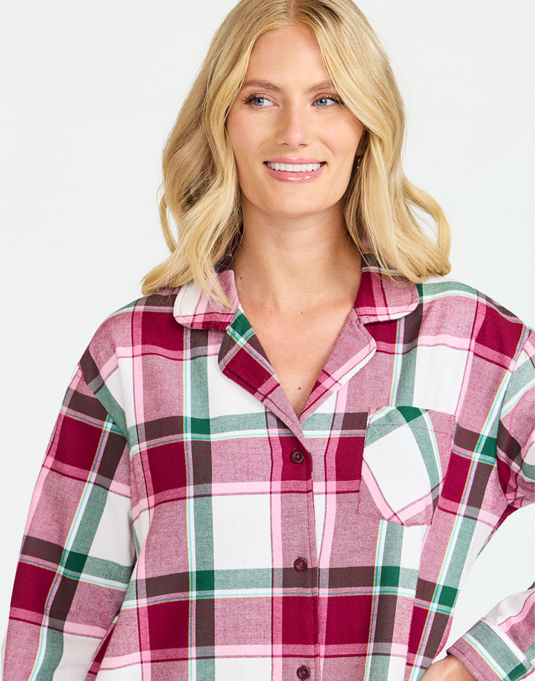 Damella nattkjole wine/ivory