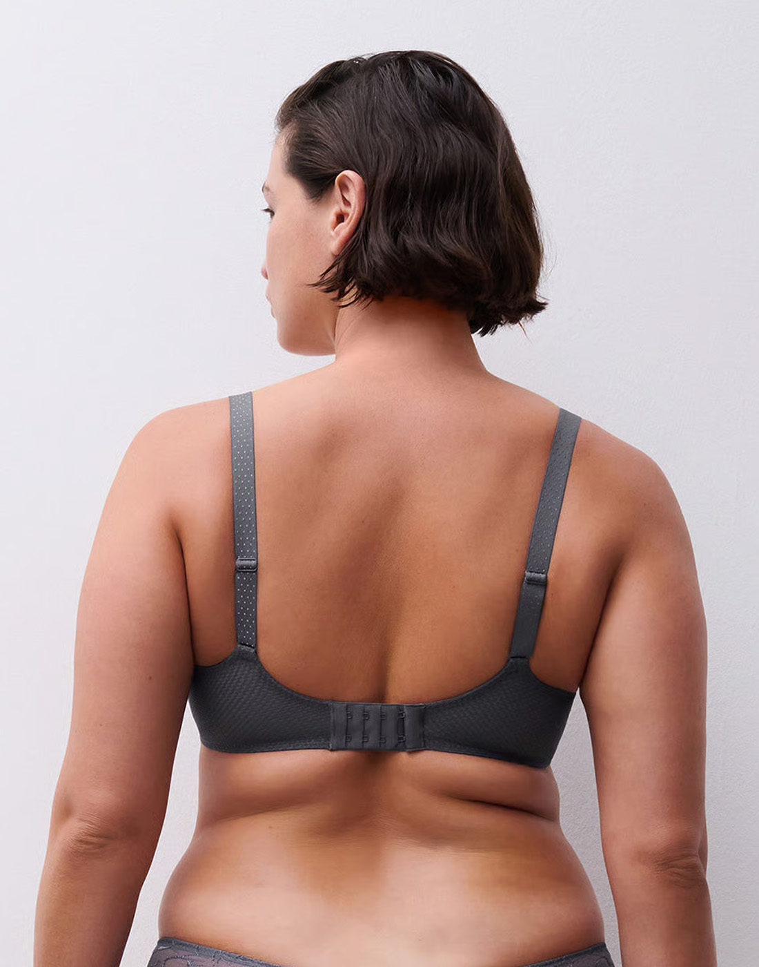 chantelle fleurs balconette bh grey