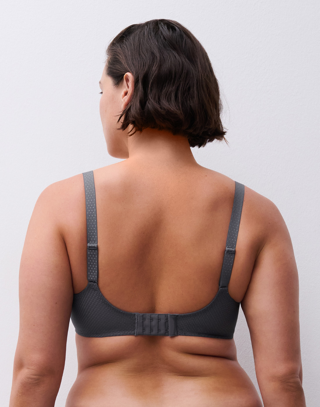 chantelle fleurs bralette bh grå