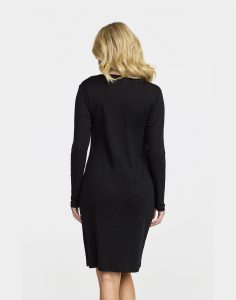 Damella victoria nattkjole merinoull black