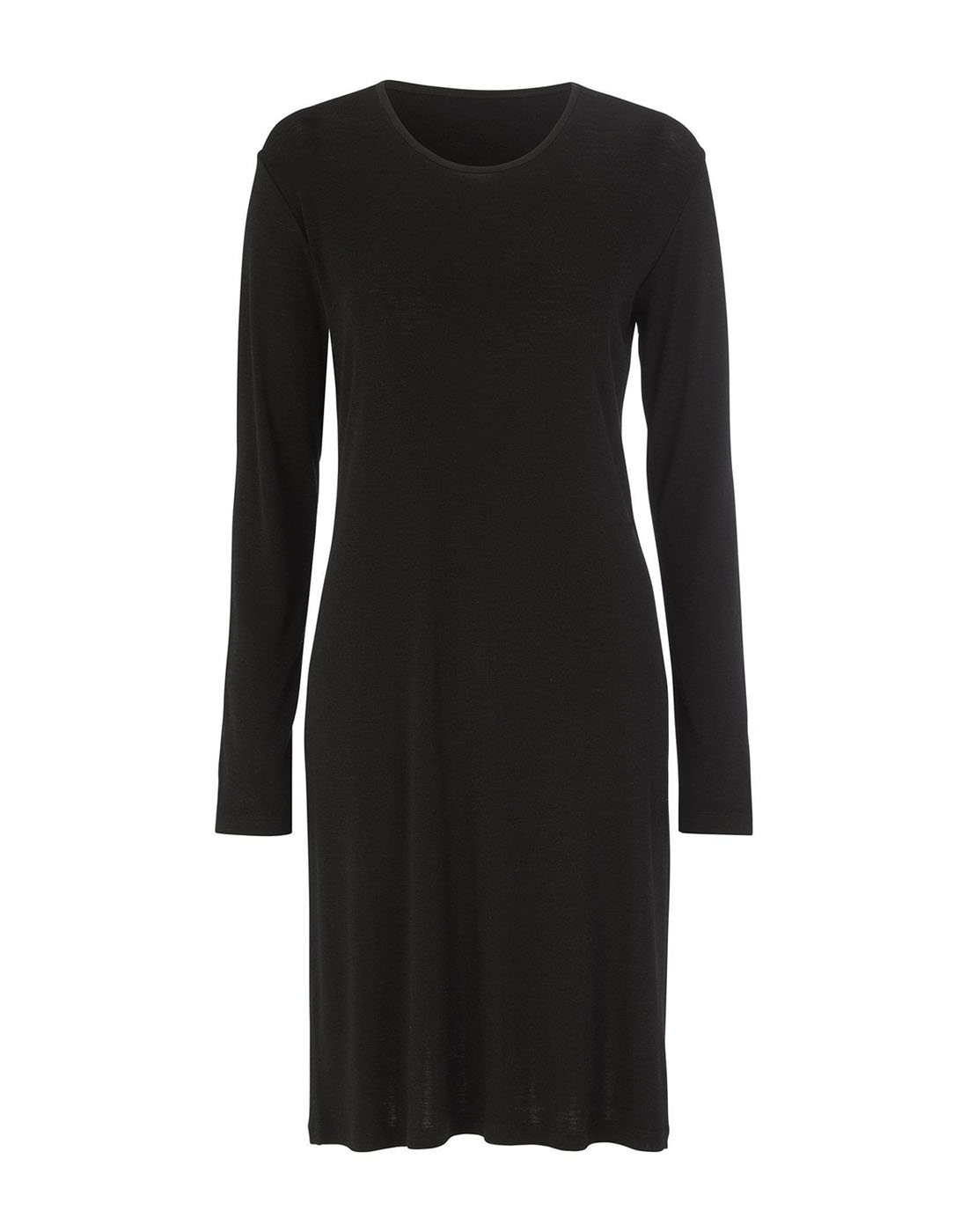 Damella victoria nattkjole merinoull black