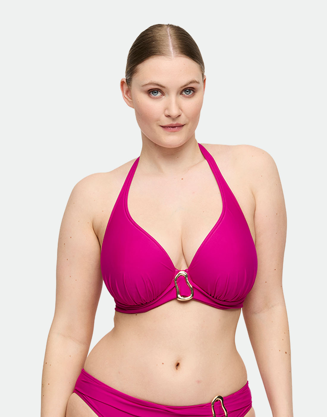 Prima donna swim uvita plunge bikinitopp deep magenta
