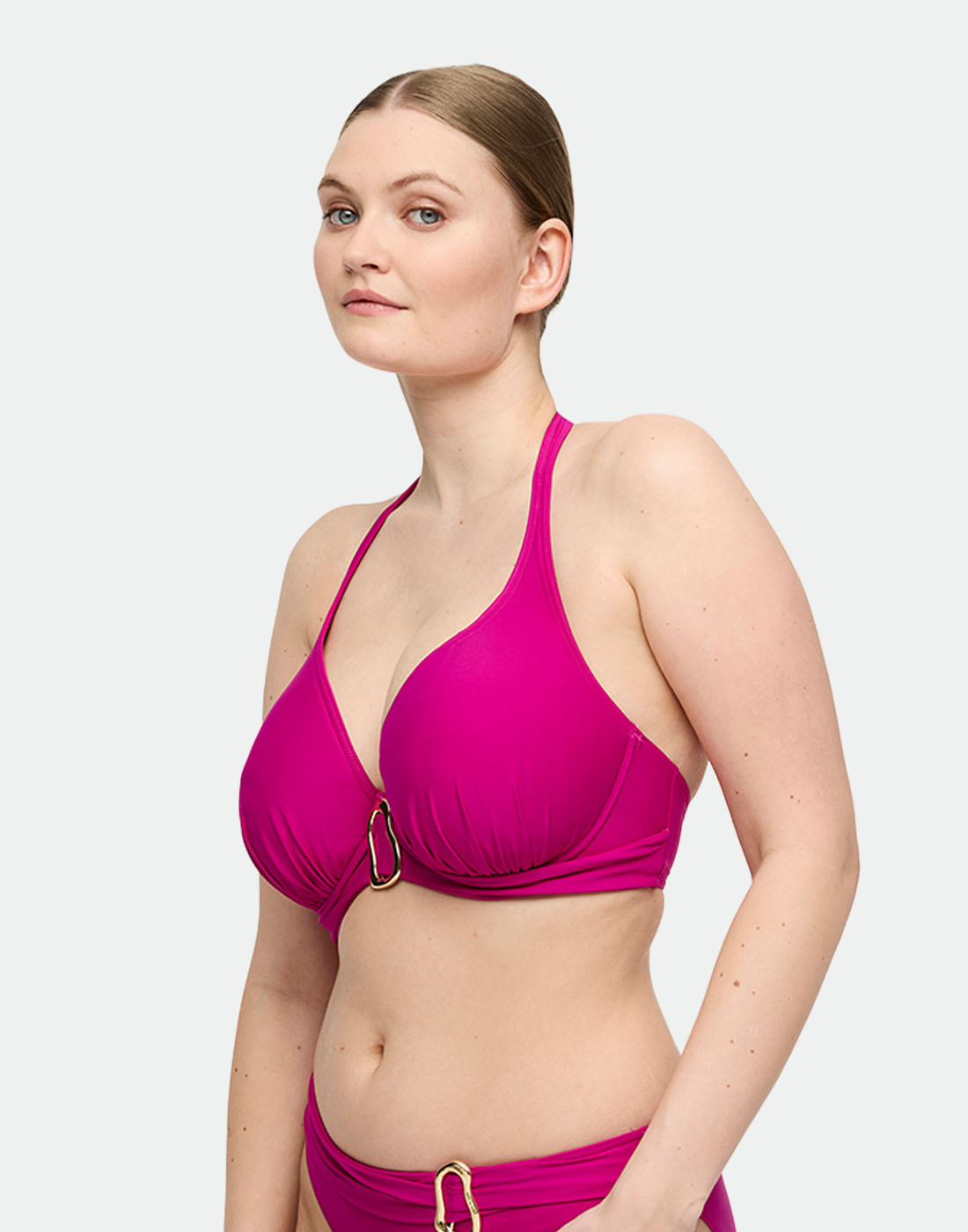 Prima donna swim uvita plunge bikinitopp deep magenta
