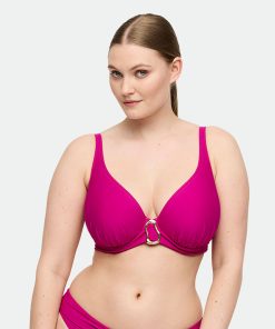 Prima donna swim uvita plunge bikinitopp deep magenta