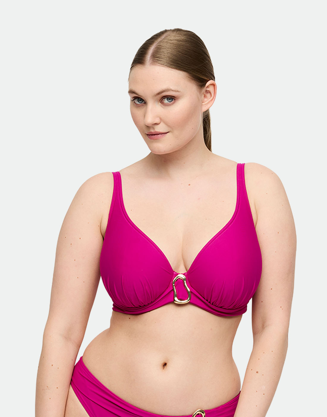 Prima donna swim uvita plunge bikinitopp deep magenta