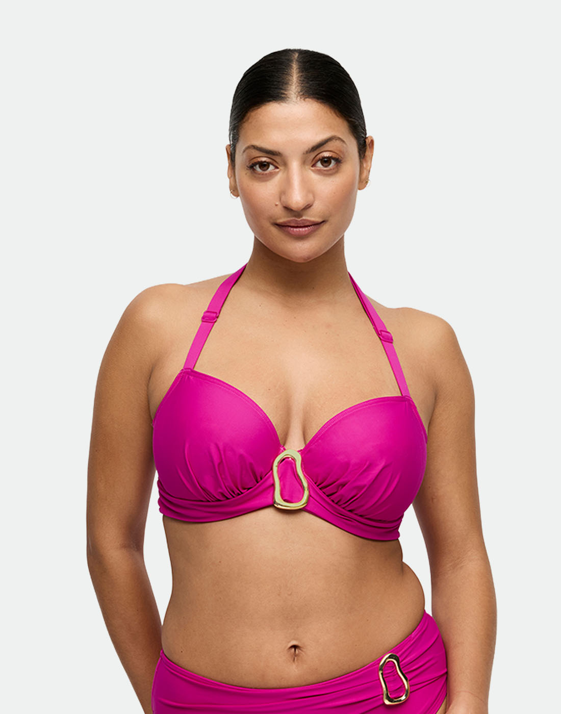 Prima donna swim uvita uvattert bikinitopp deep magenta