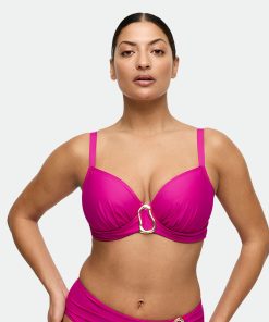 Prima donna swim uvita uvattert bikinitopp deep magenta