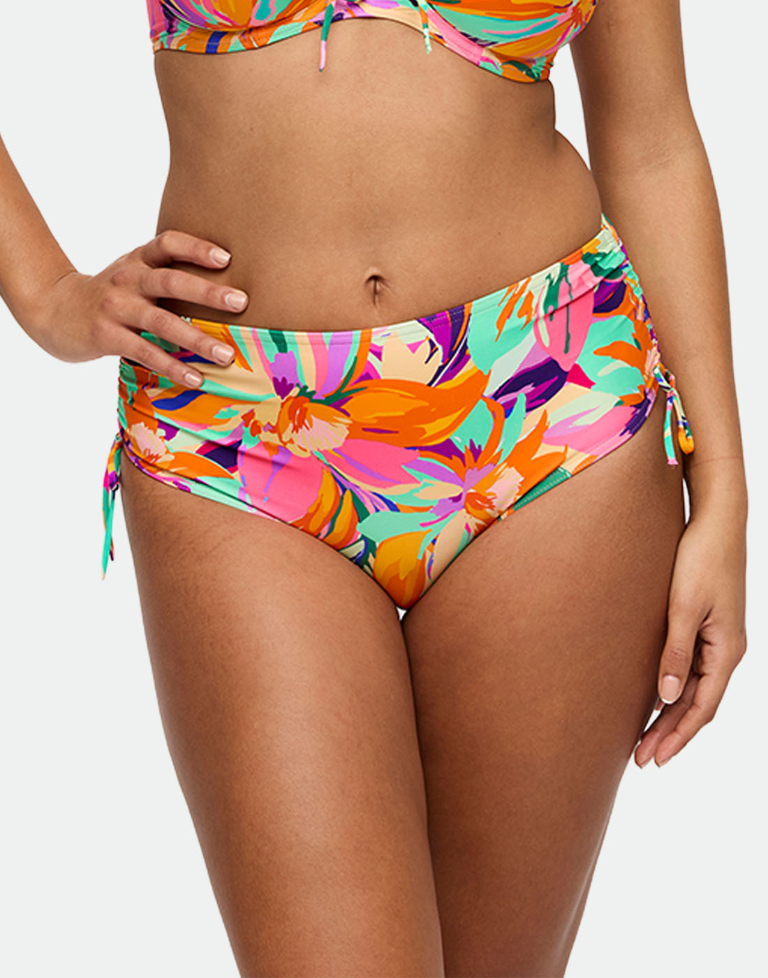 Prima donna swim varadeo høy bikinitruse bright tropics