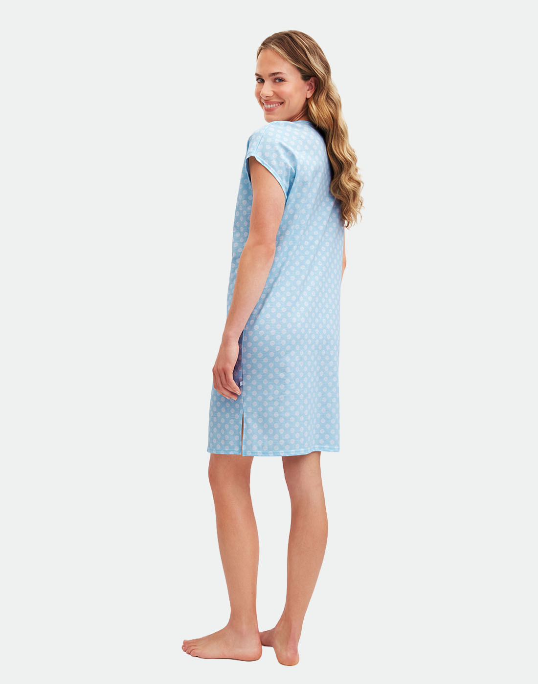 Calida Lovely nights nattkjole cascade blue