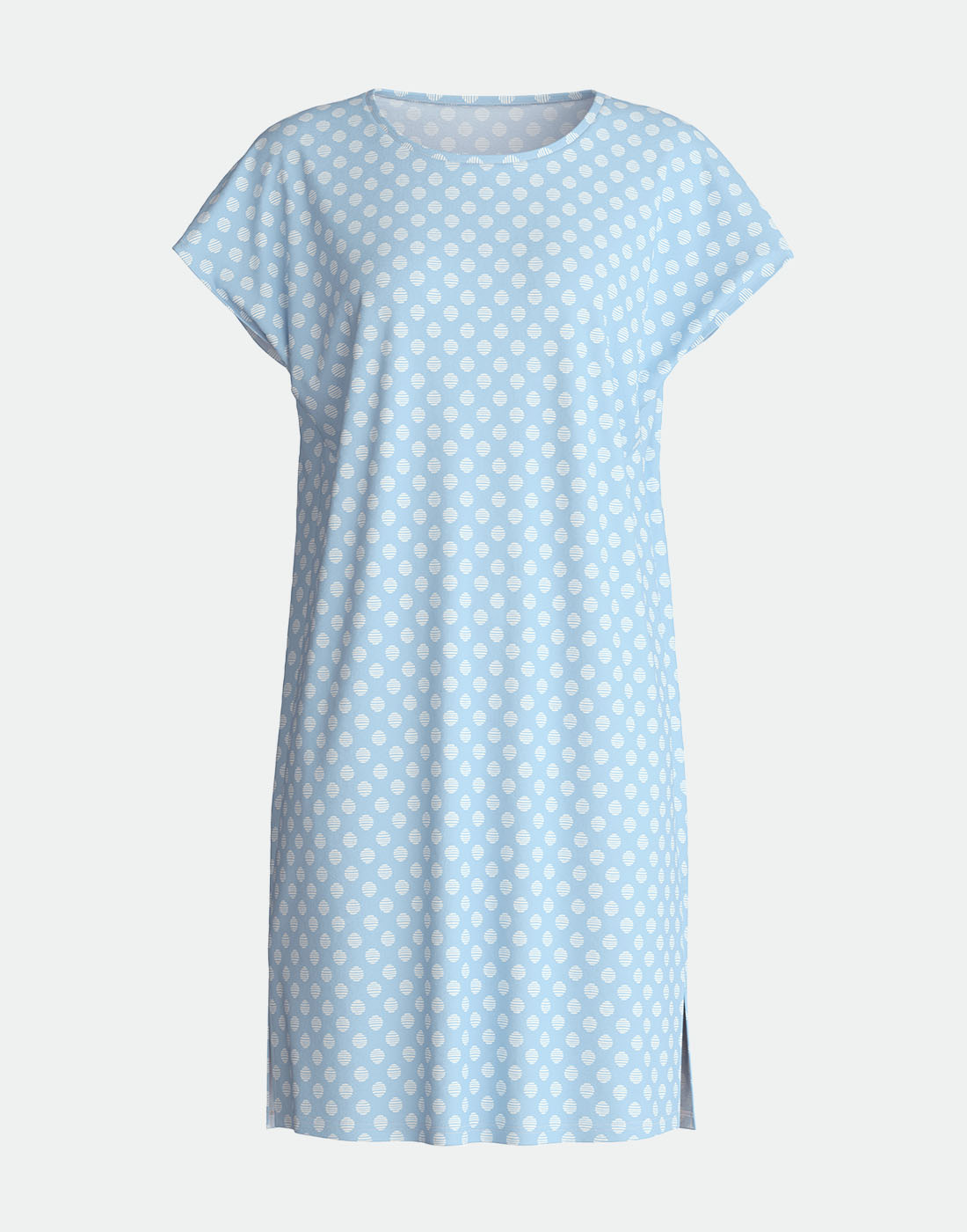 Calida Lovely nights nattkjole cascade blue