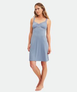 Calida etude ajours chemise nattkjole aura blue